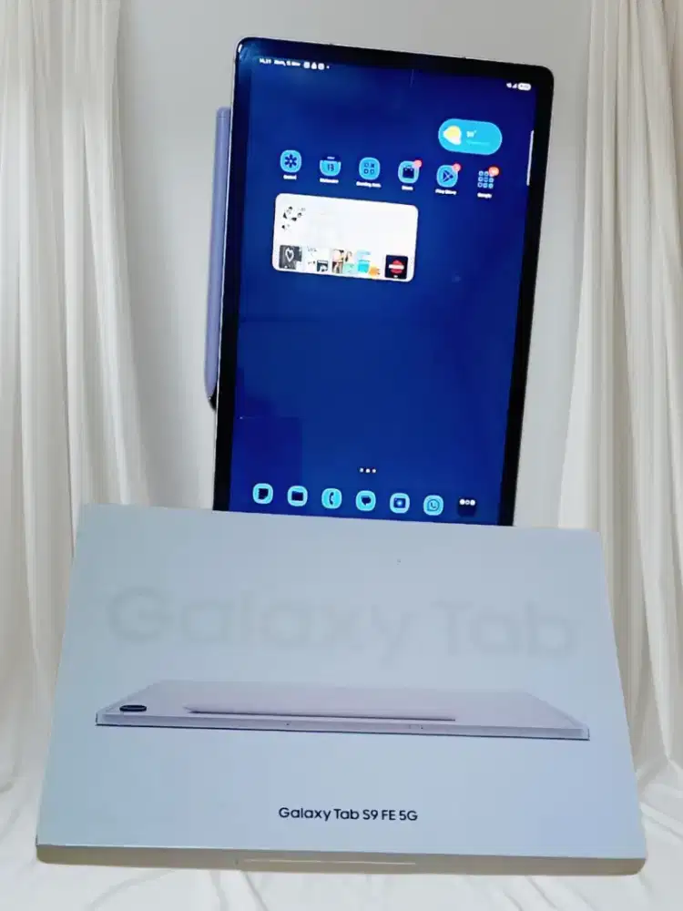 TABLET SAMSUNG GALAXY S9 FE LAVENDER