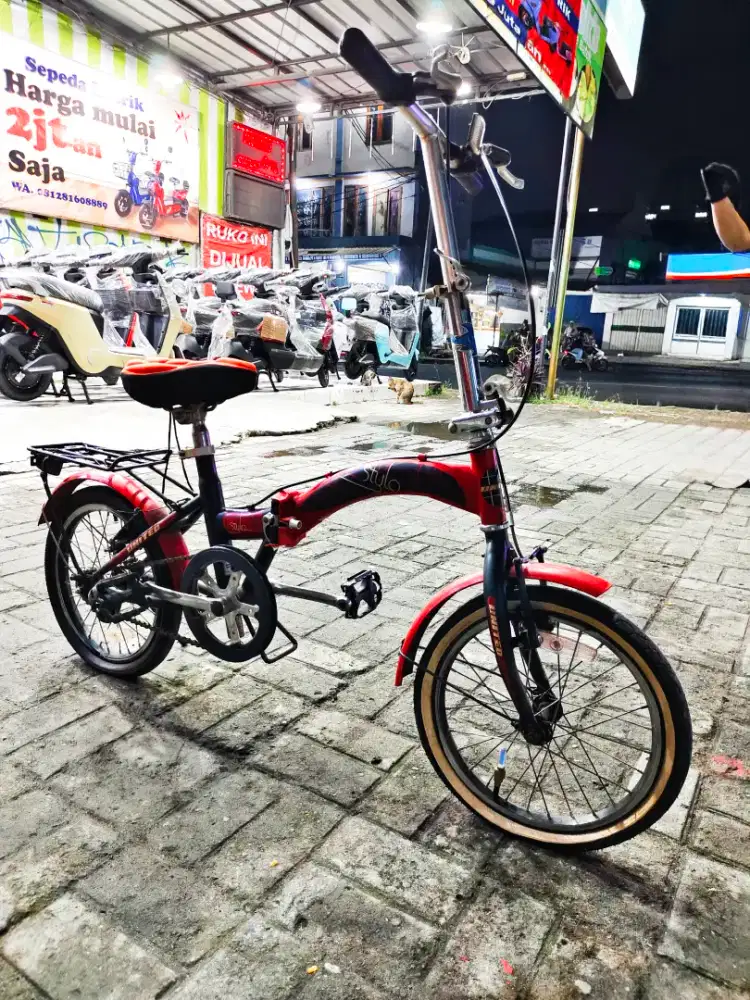 Sepeda lipat stylo 16