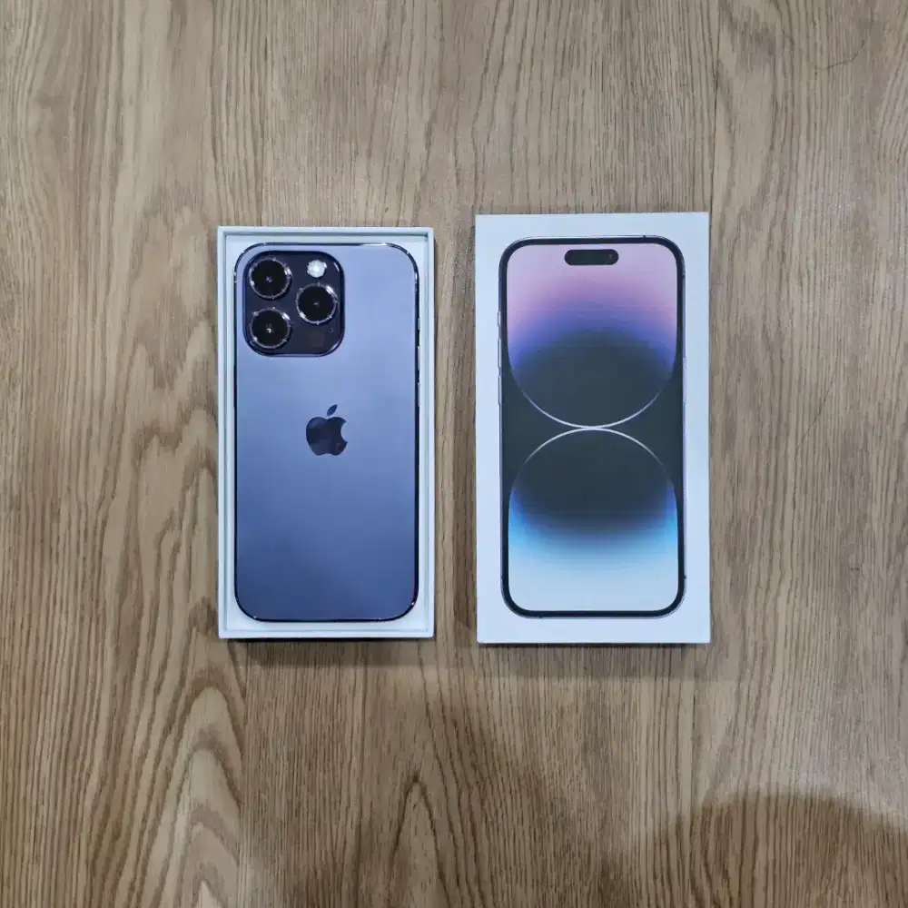 iPhone 14 Pro 256GB Inter Beacukai Dual SIM Fullset