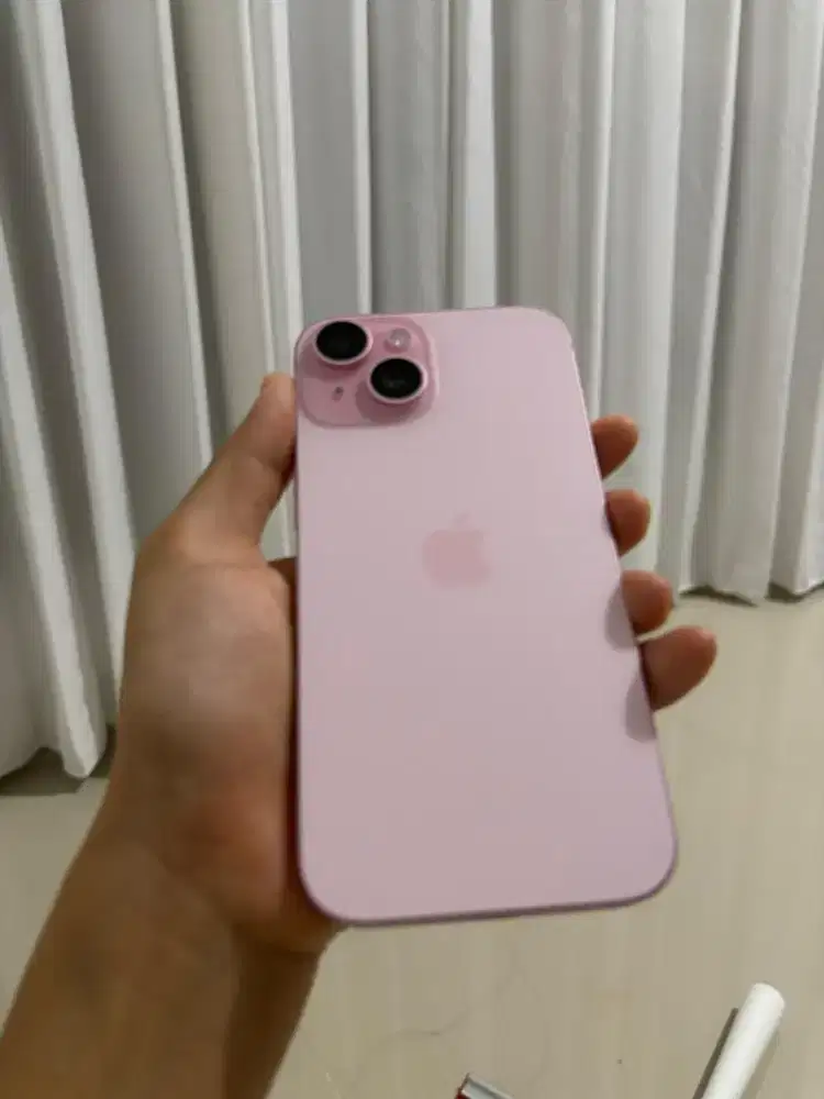 Iphone 15 128 GB pink iBox fullset