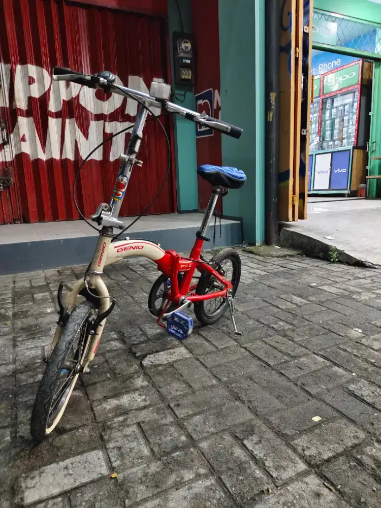 Sepeda Genio lipat 16 in