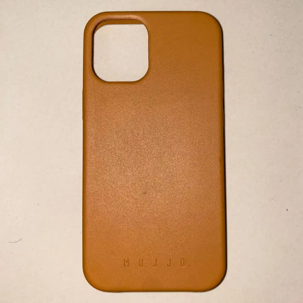 Case IPhone 12 Mini Mujjo Genuine Leather Case