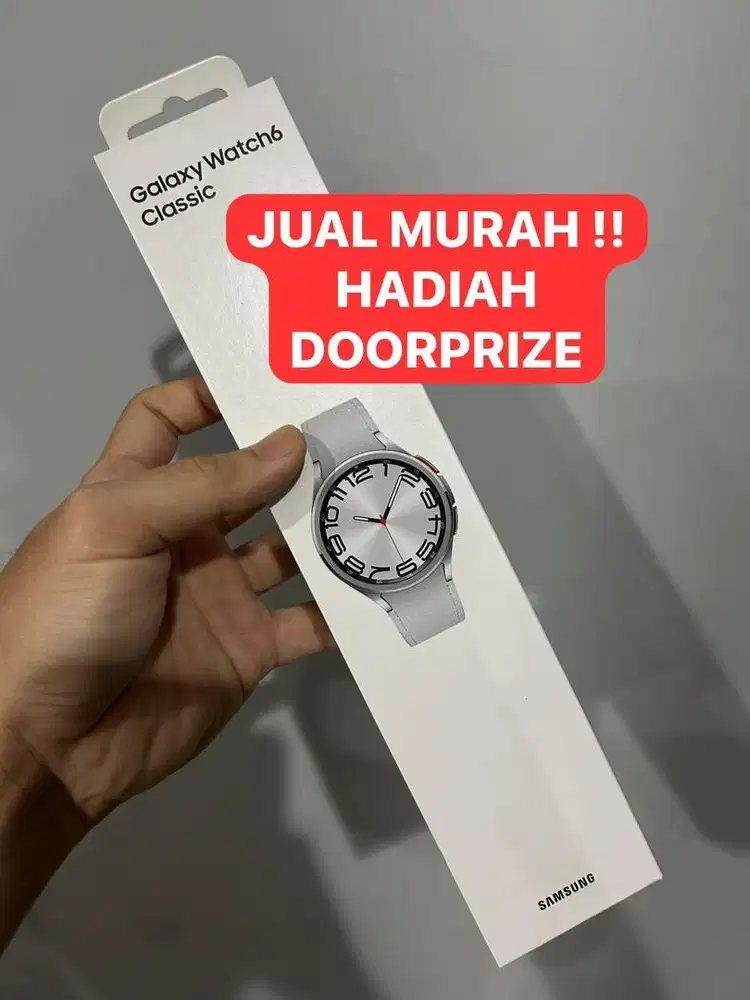 Jual BU jual Murah hadiah doorprize samsung galaxy watch 6