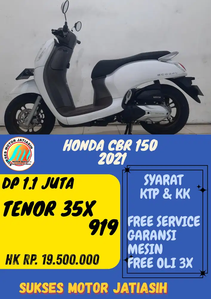 DP MURAH HONDA SCOOPY PRESTIGE 2024 BISA CASH/KREDIT MENGGUNAKAN CC