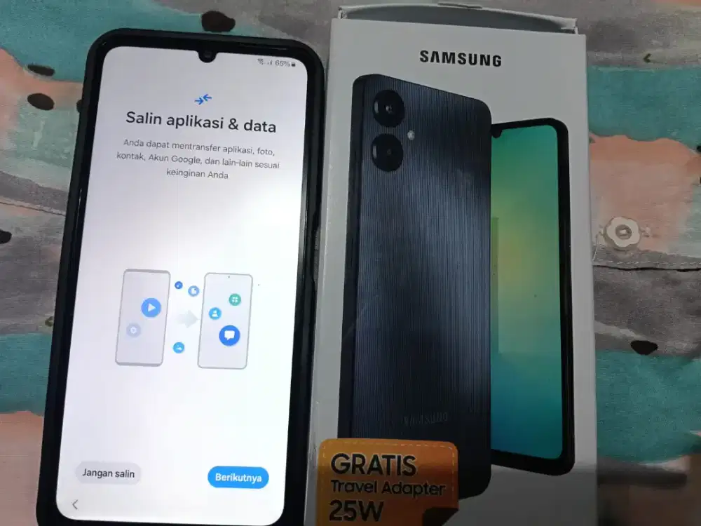 Samsung Galaxy A06 4/64gb warna hitam