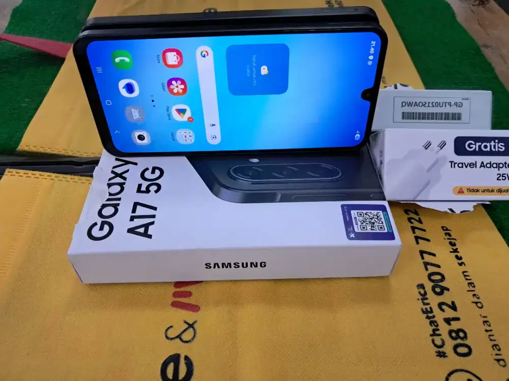 Samsung A17 5G Ram 8/256 gb mulus no minus lengkap