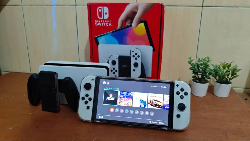 Fullset Nintendo Switch OLED 256GB