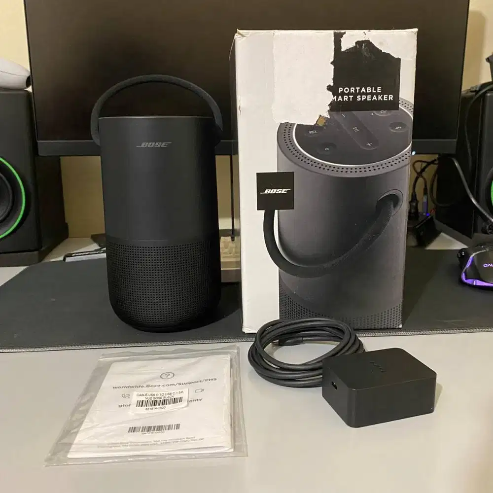 BOSE PORTABLE HOME SPEAKER FULLSET ORIGINAL