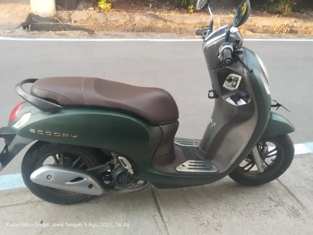 Scoopy 2023 ad skh army low km istimewa