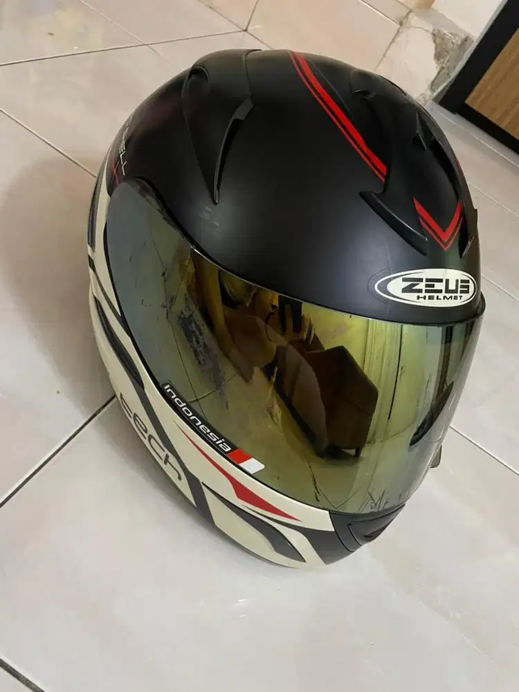 Helm Full Face Zeus ZS 806 Double Visor