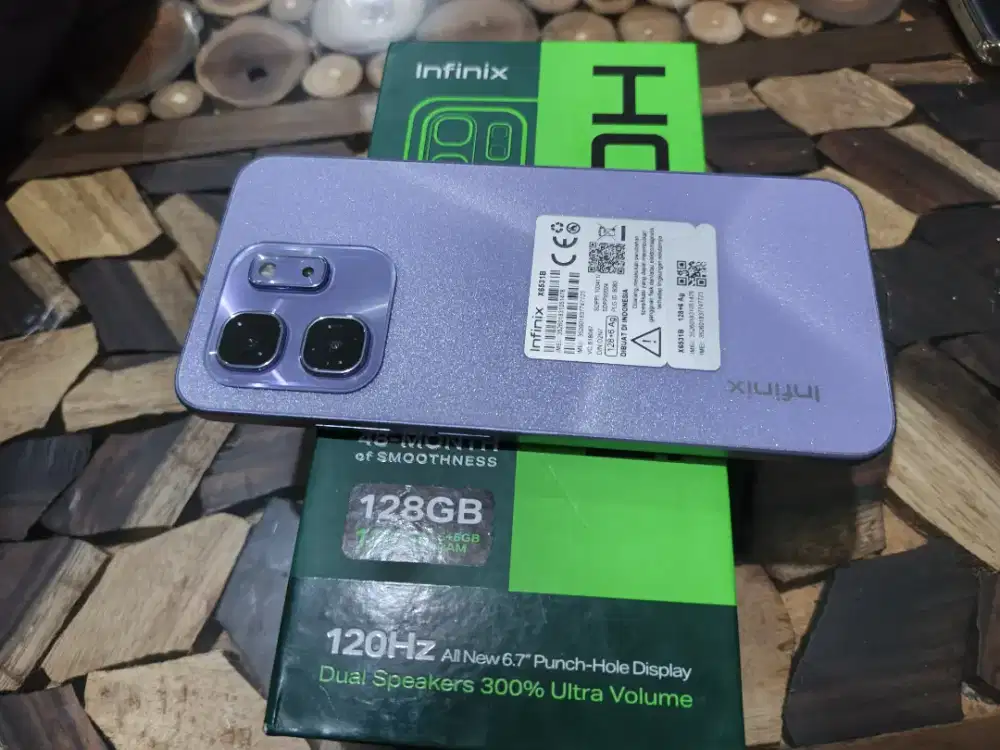 Infinix hot 50i ram 6+6/128 fullset