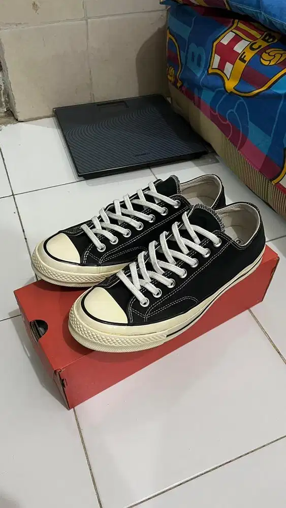 Converse Chuck 70s Low Black Egret/White