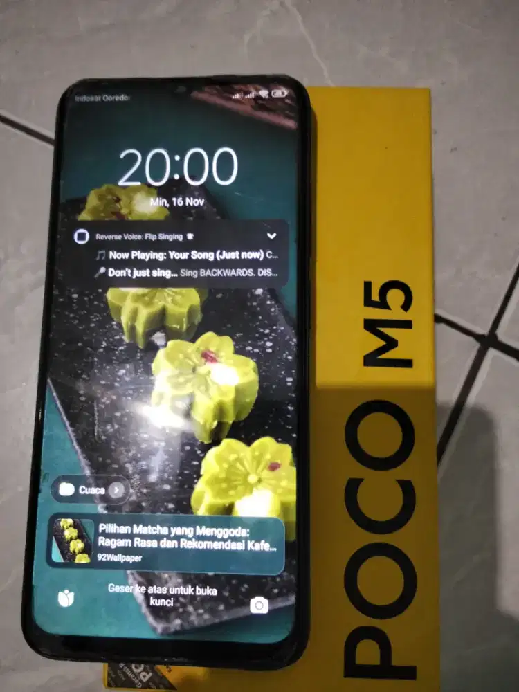 Jual HP POCO M5 wana green