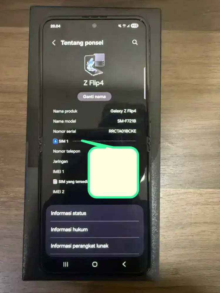 SAMSUNG GALAXY ZFLIP 4 8/512GB