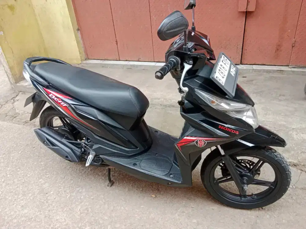 Honda beat eco magenta iss tahun 2018