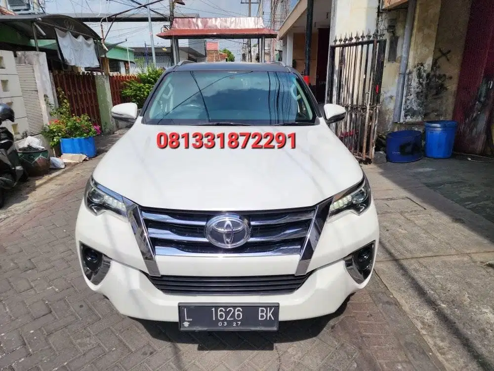 TOYOTA FORTUNER 2.4 VRZ DISEL MATIC 2017 PUTIH SURABAYA