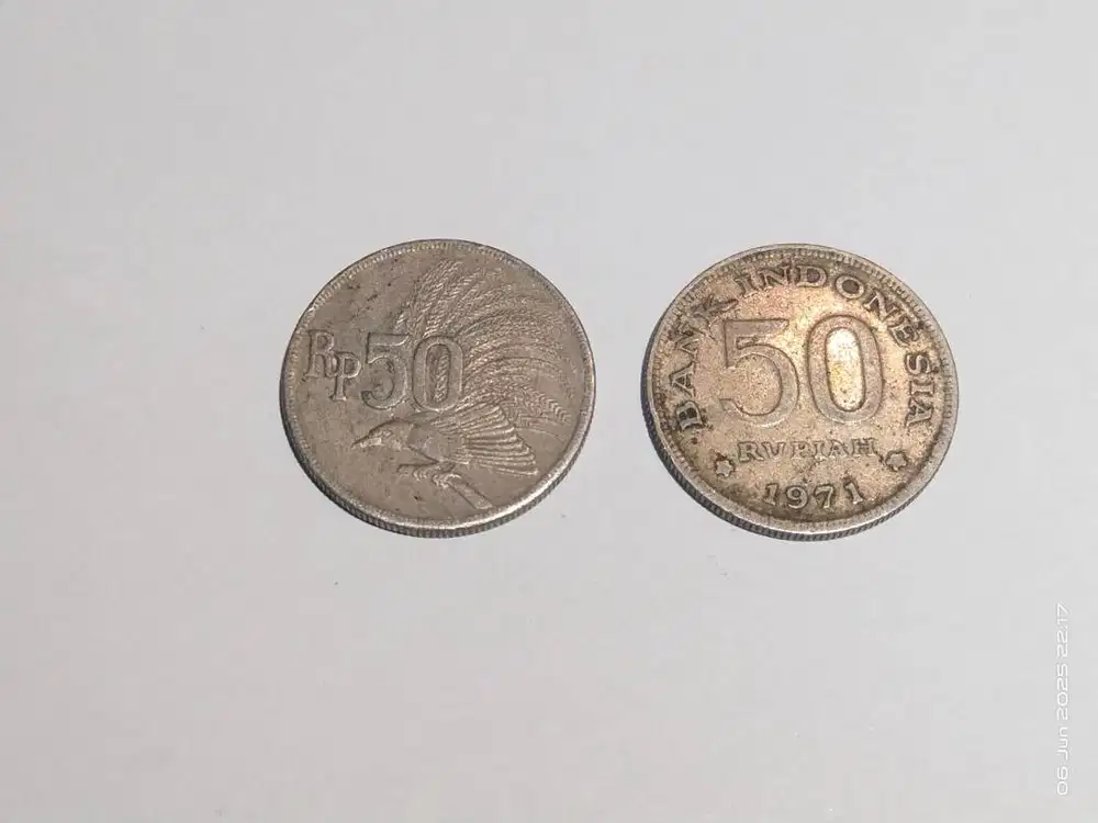 Koin Kuno Rp 50 (langka)