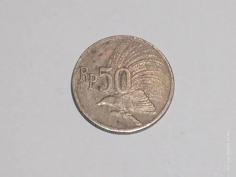 Koin Kuno Rp 50 (langka)