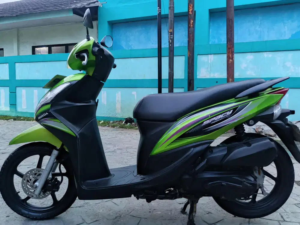 Honda spacy 2012 stater tokcer halus mulus orsinil
