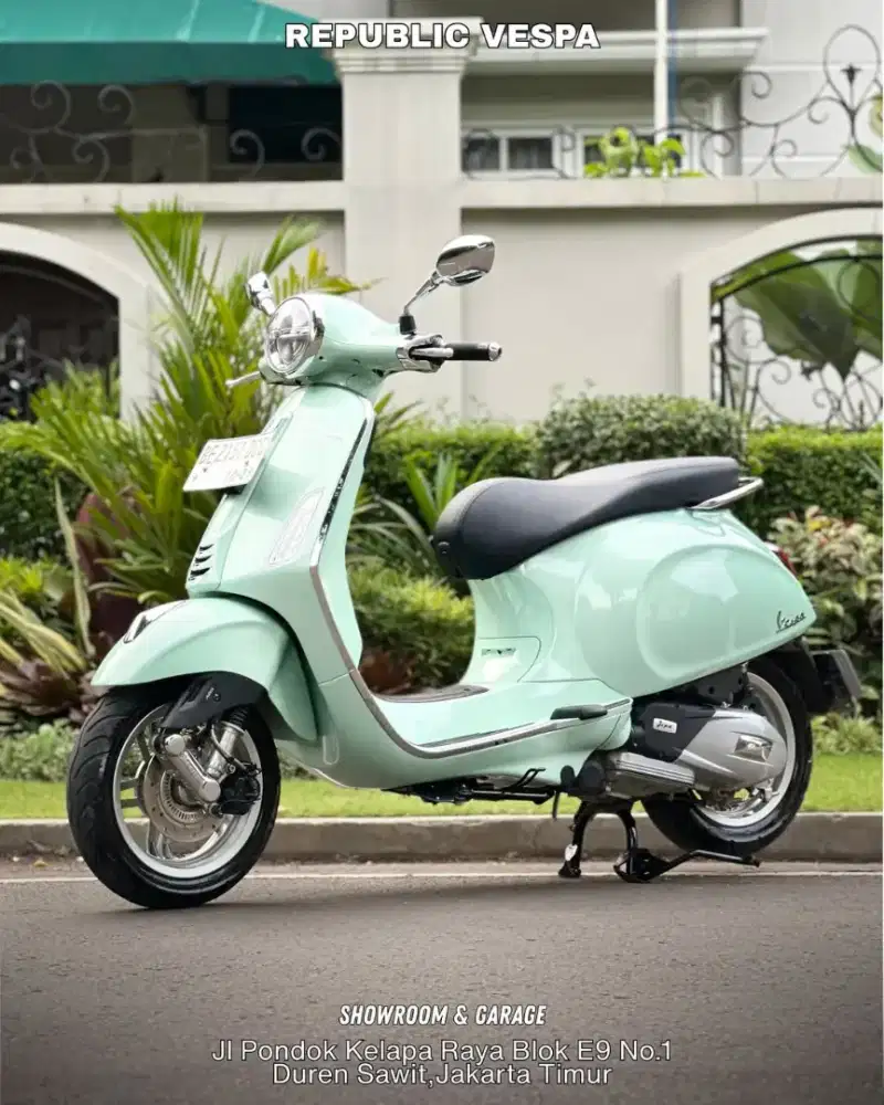 JUAL CEPAT VESPA PRIMAVERA 150 IGET ABS LED TH 2024 NEW MODEL LIKE NEW