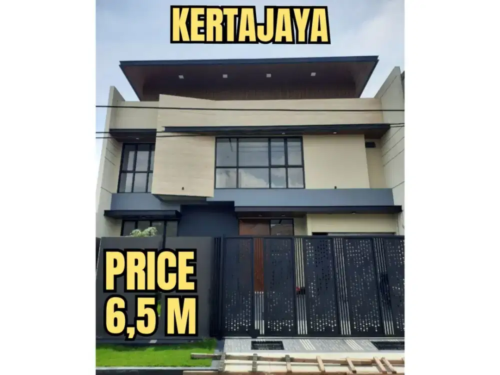 RUMAH KERTAJAYA INDAH DHARMA HUSADA MEWAH LOKASI PREMIUM ELITE, KUALITAS CIAMIK. BARU GRESS.