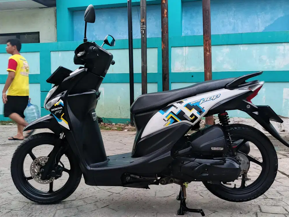 Honda beat pop 2017 pajak hidup orsinil