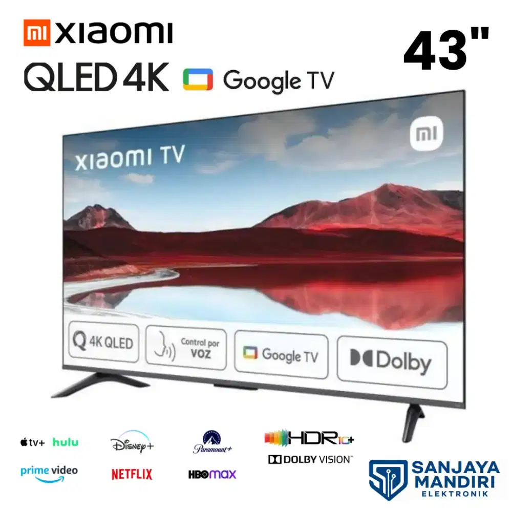 Xiaomi QLED 4K A PRO 2025 43 QLED UltraHD 4k Dolby Atmos Google TV