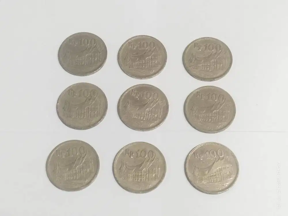 Koin Kuno Rumah Gadang Rp 100