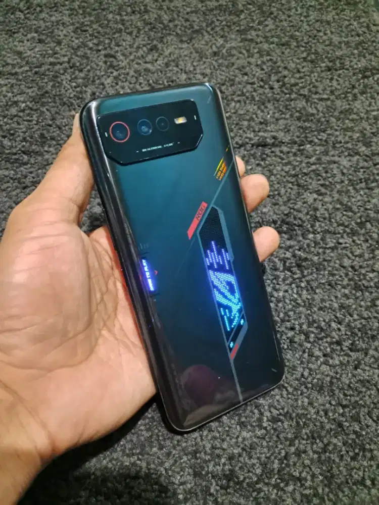 Asus ROG 6 5g NFc ram 8+8/256 mulus no minus hp charger