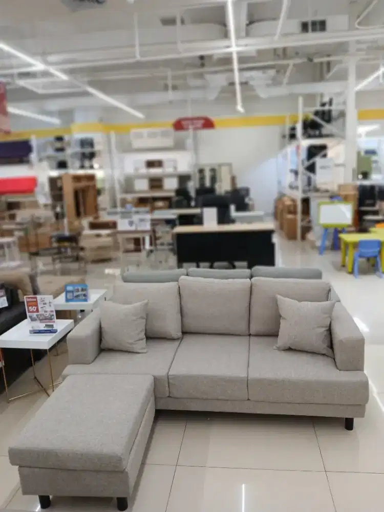 GLIVEL Sofa 3S + Otto Ash Brown