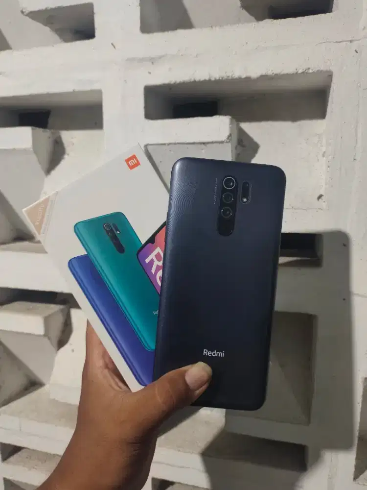 Redmi 9 4/64gb bekas pakai fullset