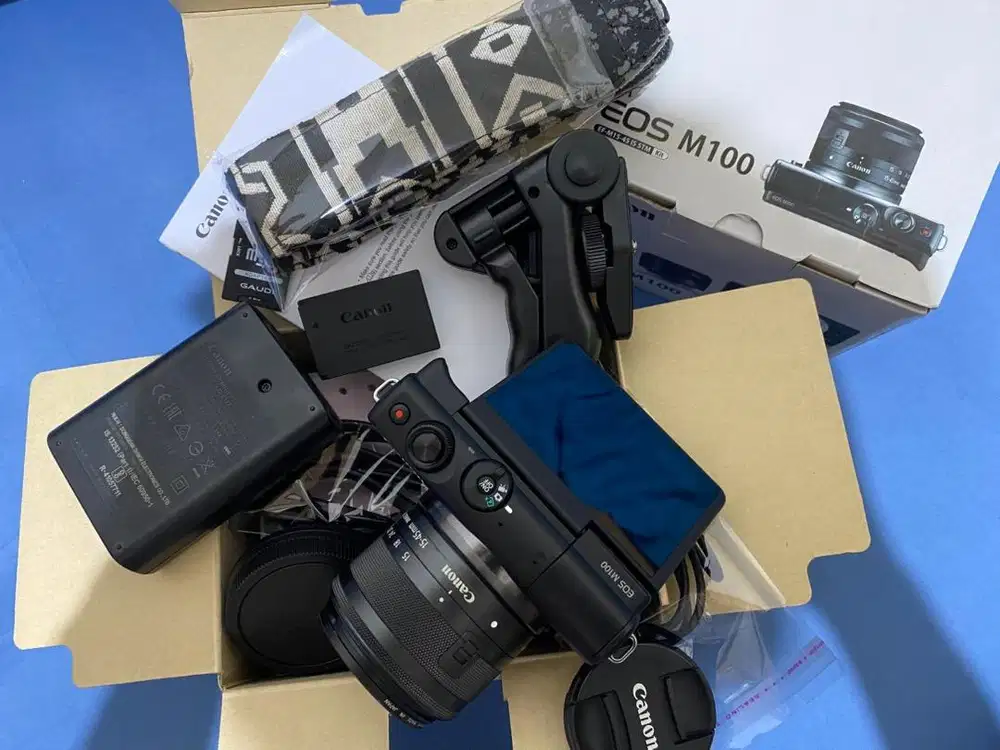 CANON EOS M100 LENSA KIT CANON FULLSET
