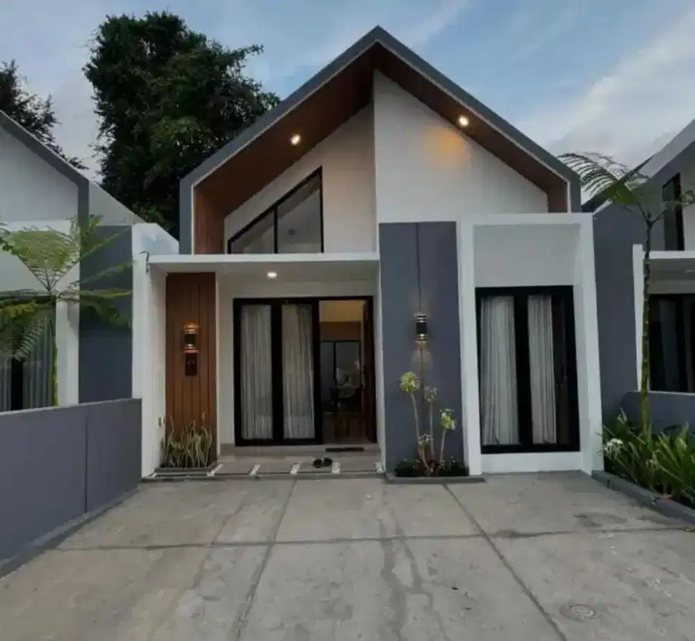 Rumah mewah murah di pusat kota depok akses mobil 3 menit ke stasiun