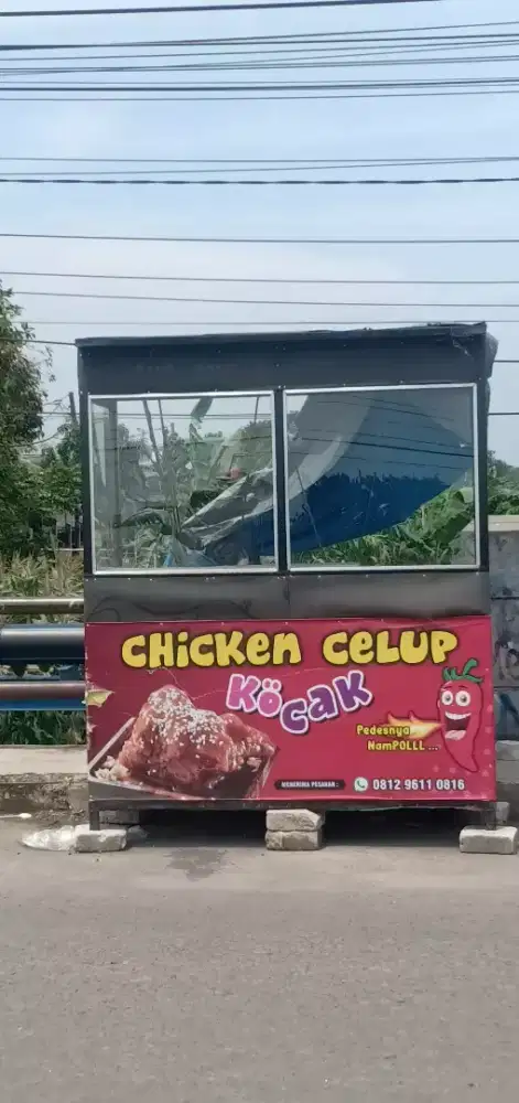 Dijual gerobak bekas murah