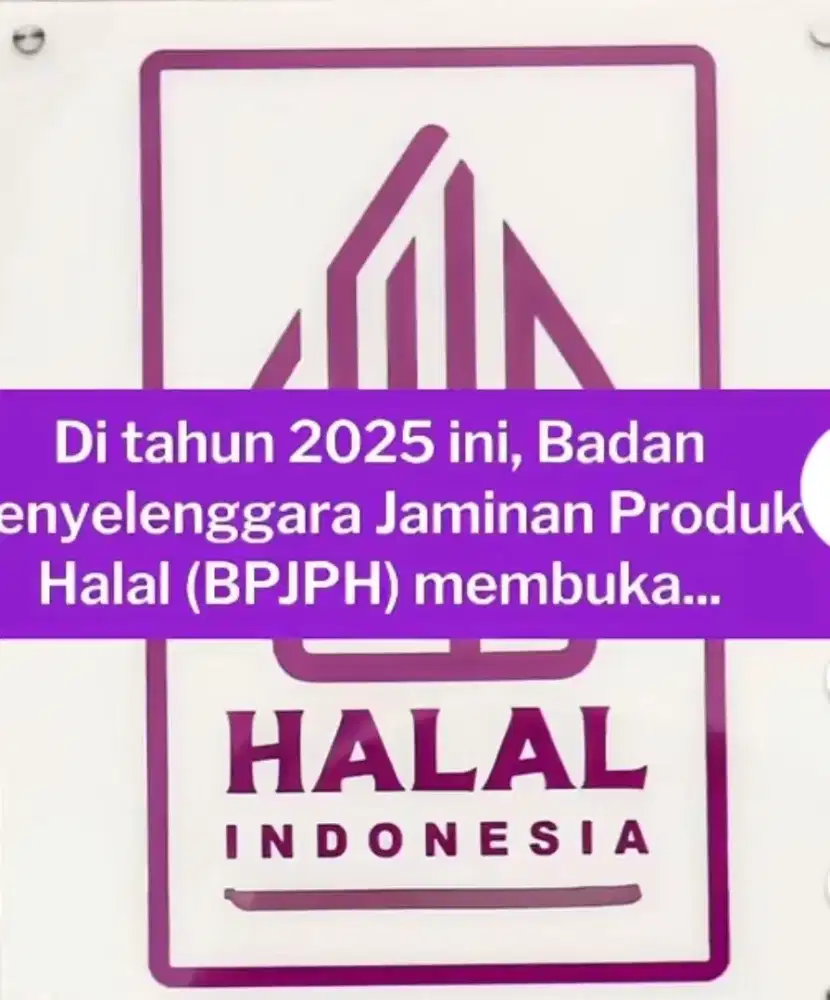 Sertifikasi halal untuk UMKM gratis