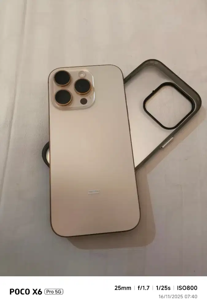 Bosen !! iPhone 16 pro bh 100 gransi juli 2026 fisik 99,9%