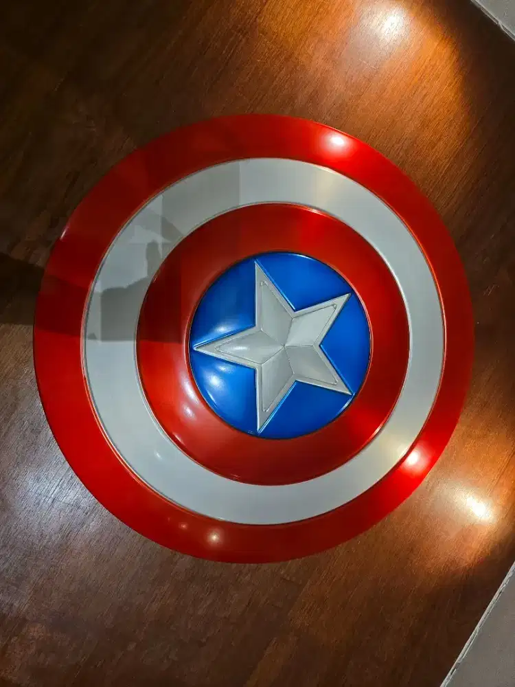 PERISAI CAPTAIN AMERICA vibranium shield movie replika 1:1 full metal