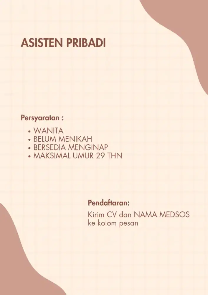 ASISTEN PRIBADI