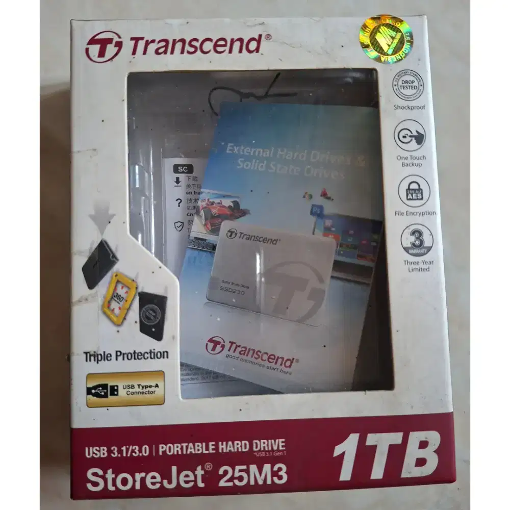 HDD External Portable Anti Guncangan