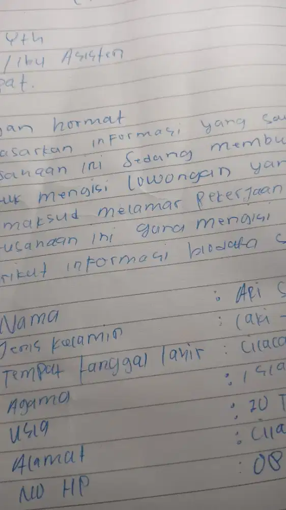 Cari pekerjaan Cuci mobil motor toko