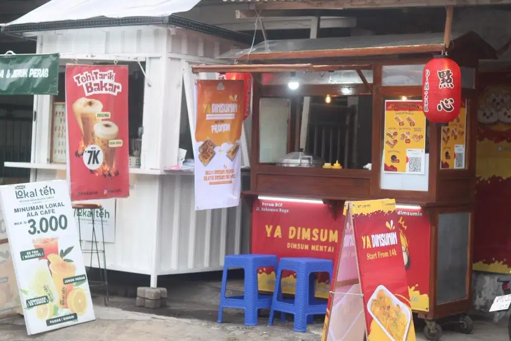 Loker Stand Dimsum Mentai