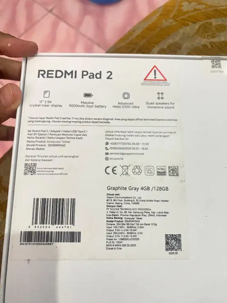 READMI PAD 2 11 INCH 4/128