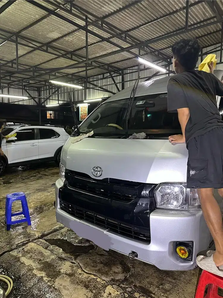 TOYOTA HIACE KM LOW SIAP TEMPUR