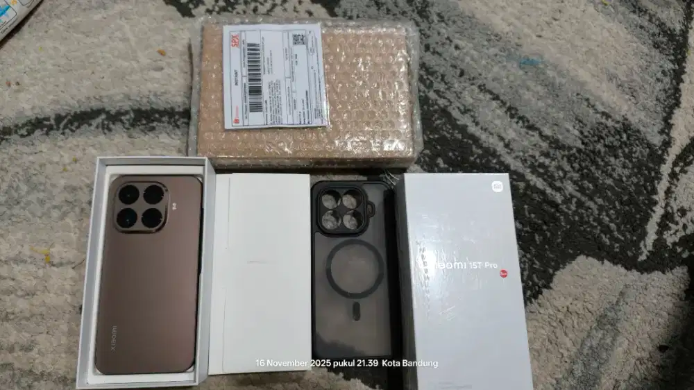 (JAKSEL) JUAL XIAOMI 15T PRO 99% SEPERTI BELI BARU BANYAK BONUS
