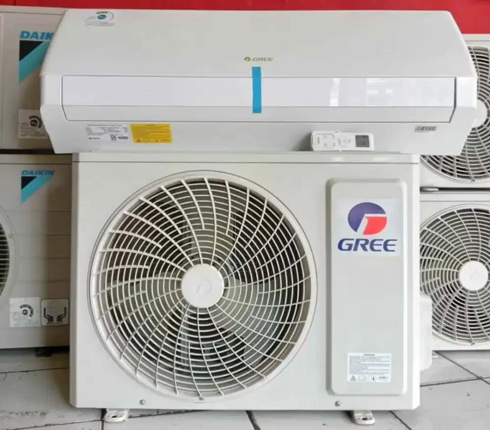 AC Gree 2PK second copotan masih mulus siap pasang