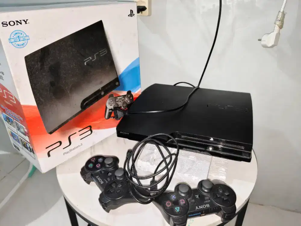 PS3 SLIM (Seri 25) satu tangan