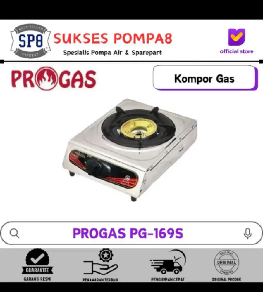 Kompor baru dan blender bekas