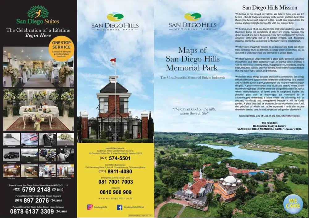 Takeover makam san diego hills utk keyakinan kristen area Adoration