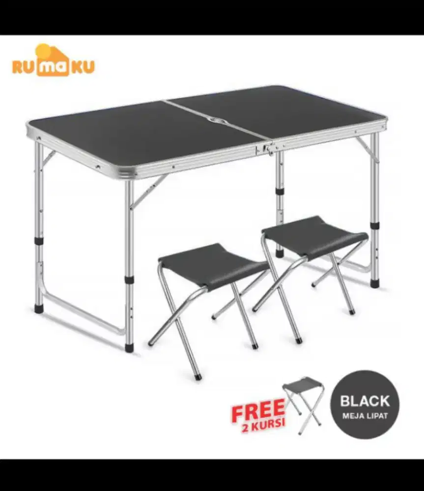 Meja portabel bisa untuk Jualan dan BBQ an