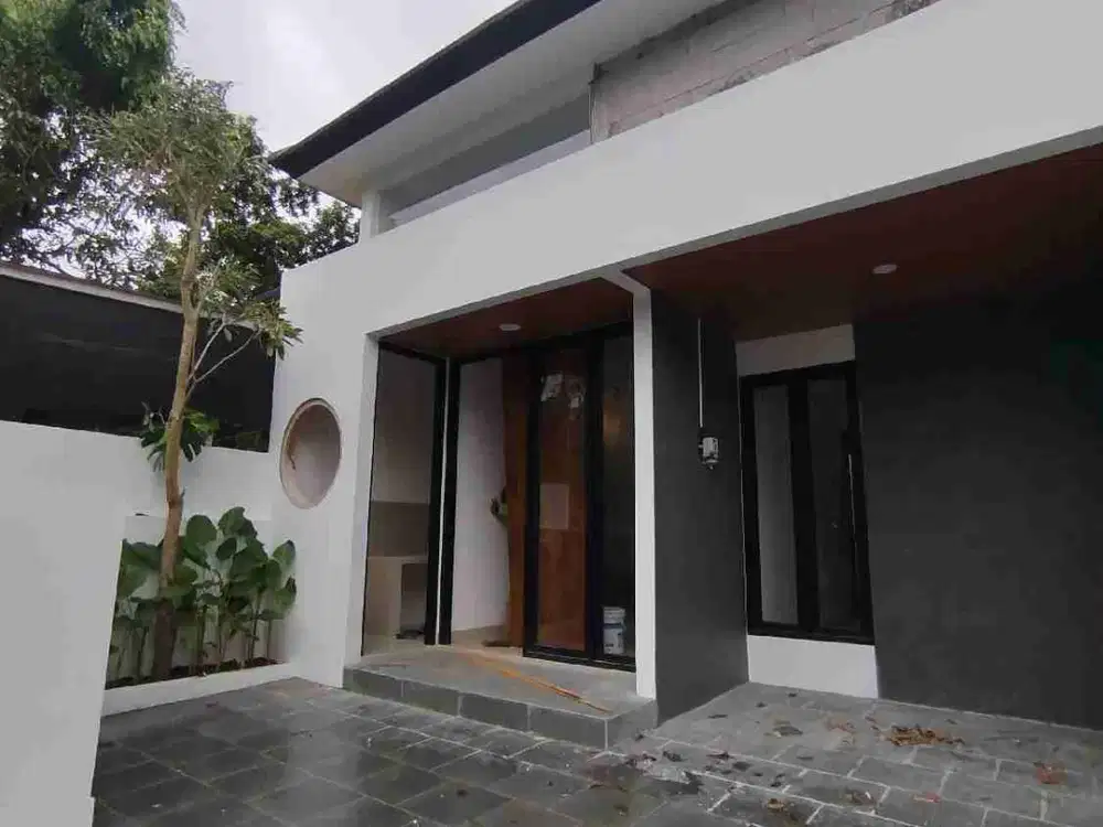 rumah baru dekat SMAN 3 Bantul, dekat masjid, akses jalan lebar